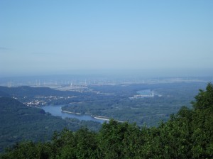 Las vistas desde la montaña más alta de Bratislava