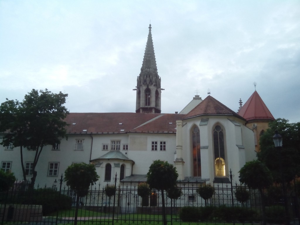 Torre de los franciscanos en Bratislava